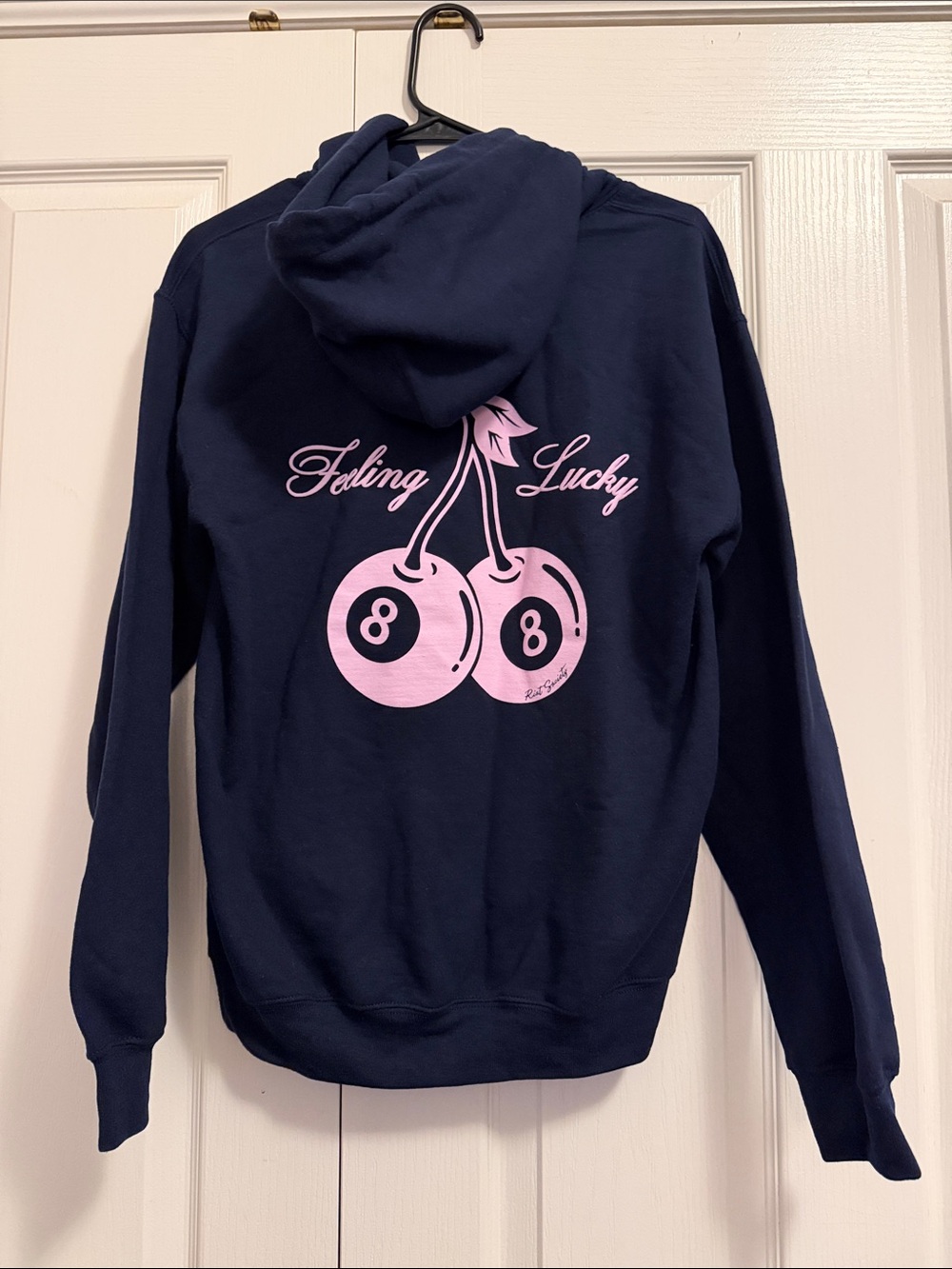 Brand New Riot Society Feeling Lucky Navy Hoodie